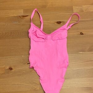 SKIMS Pink Shapewear Bodysuit